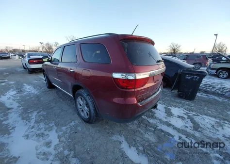 2013 Dodge Durango Crew z USA, uszkodzony, nr VIN 1C4RDJDG6DC695436